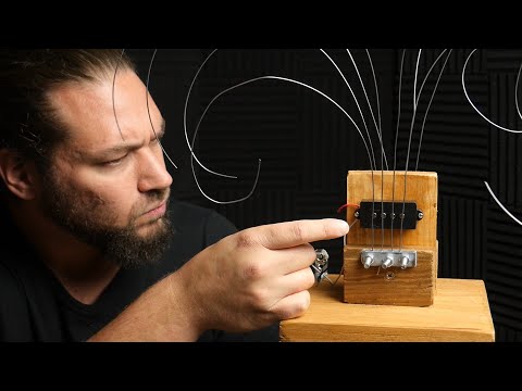 Unconventional Electric Piano Wire Instrument