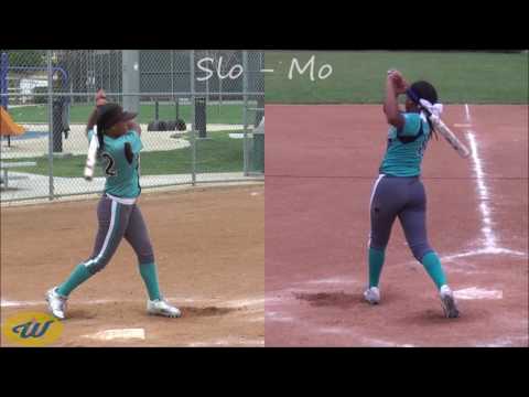 Kaia Johnson's Softball Skills Video - 2020 SS/2B/OF - Power Surge 14U-Cranford