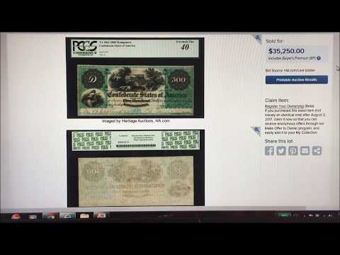 RARE NOTE  SELLS FOR $35,250!! RARE PAPER MONEY TO LOOK FOR!