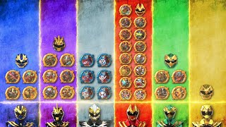 Download lagu Current Gozyuger Sentai Ring Count  (as of eps 39) mp3
