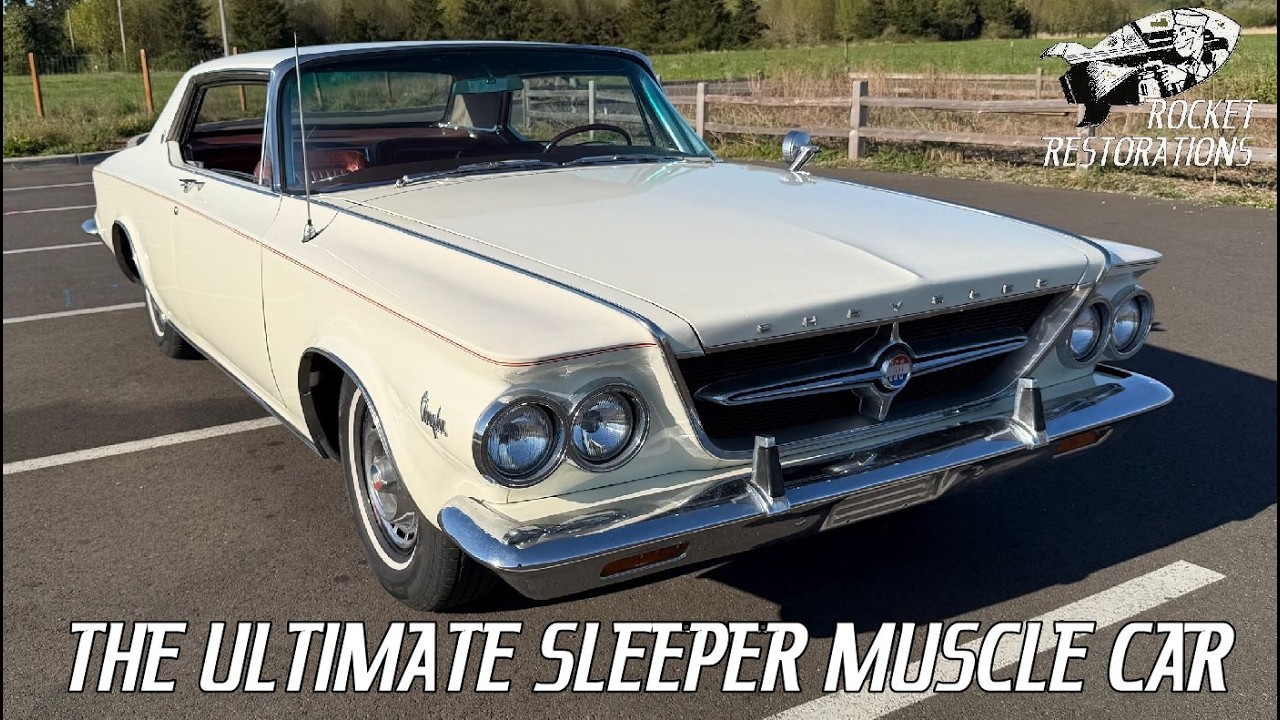 Unassuming Sleeper: 1963 Chrysler 300J Packs Cross-Ram Setup