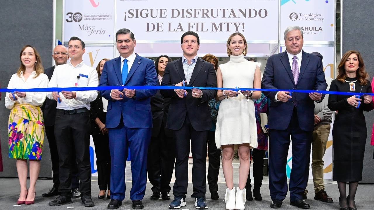 Feria Internacional del Libro en Monterrey -Samuel García