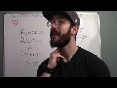 How to find your radial or carotid pulse