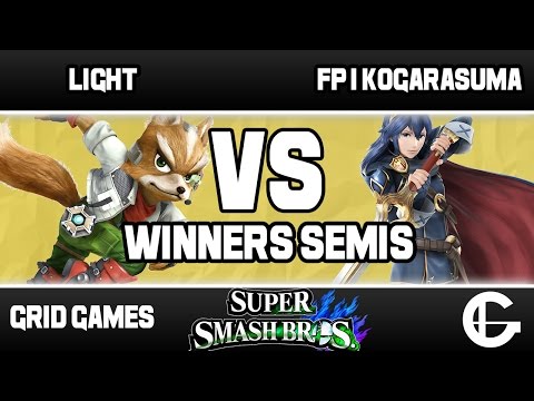 Light (Fox) VS FP | Kogarasuma (Lucina/Luigi) | Grid WiiU BiWeekly 12 | Winners Semis