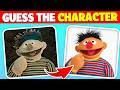 Only 1 Can Guess These SESAME STREET Characters EYE TRICK CHALLENGE Bert Cookie Monster