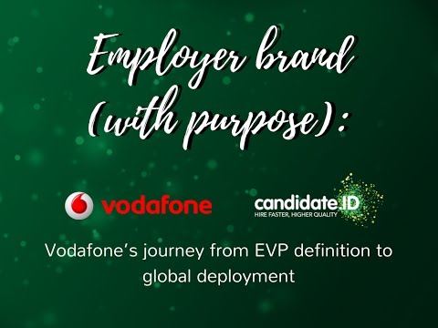 #TalentTalk on Employer Brand - Vodafone's journey from EVP definition to global deployment Video