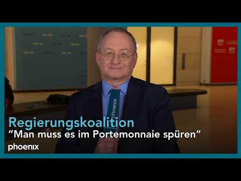 Video Thumbnail: Regierungskoalition: Schaltgespräch mit phoenix-Hauptstadtkorrespondent Erhard Scherfer