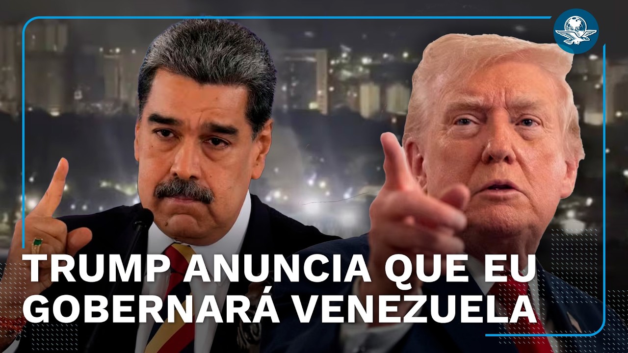 "Básicamente vamos a dirigir el país"  Trump tras intervención militar en Venezuela