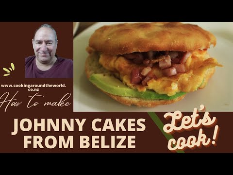 Savoury Johnny Cakes | Dishes From Belize Collaboration |