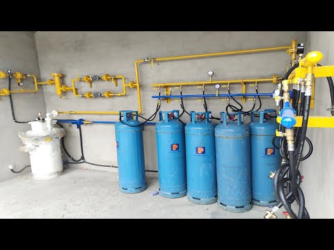 Lặt hệ thống gas rút lỏng cho công ty ACE KCN Vsip II