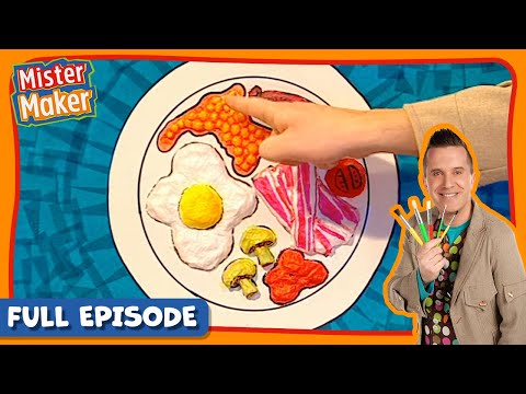 Mister Maker 🎨 Series 3, Episode 2 | Yoghurt Container Plants 🌱 | FULL EPISODE