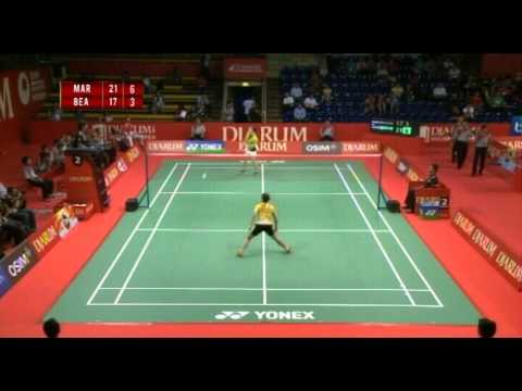 Maria Febe K. (INDONESIA) VS Beatriz Corrales (SPAIN) Djarum Indonesia Open 2013