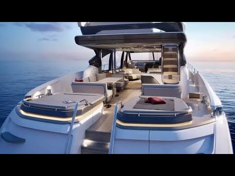 All New PRINCESS S78 YACHT-Luxurious Princess Yacht is super sexy | Interior,Exterior View