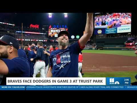 Braves ace takes the mound for NLDS Game 3