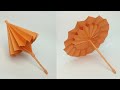 How To Make A Paper Umbrella That Open And Close Origami Umbrella Mini Paper Umbrella