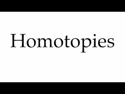 How to Pronounce Homotopies