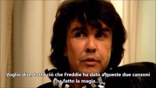 Freddie Mercury e Dave Clark rare interview 1986 SOTTOTITOLI IN ITALIANO1