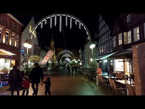 Nienburg an der Weser Lange Straße bis zur Georgstraße Dezember 2021