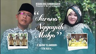Download lagu  SARONO GAYUH MULYO - H. MA'RUF ISLAMUDDIN FT. TITIK NUR A. mp3 Download lagu  SARONO GAYUH MULYO - H. MA'RUF ISLAMUDDIN FT. TITIK NUR A. mp3