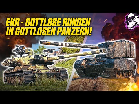 EKR - Gottlose Runden in gottlosen Panzern! [World of Tanks - Gameplay - Deutsch]