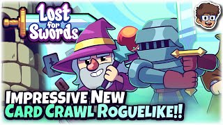 This New Card Crawler Roguelike Impressed Me! | Let's Try: Lost for Swords