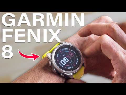 The Garmin Fenix 8 is our pick for best smartwatch
