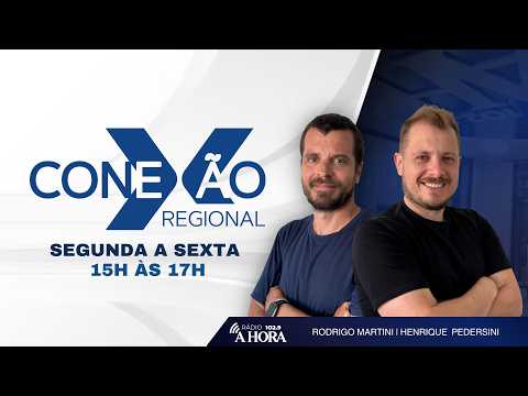 AO VIVO: PROGRAMA CONEXÃO REGIONAL | 18/08/2026 | Prefeita de Dois Lajeados | Pedágio em Encantado