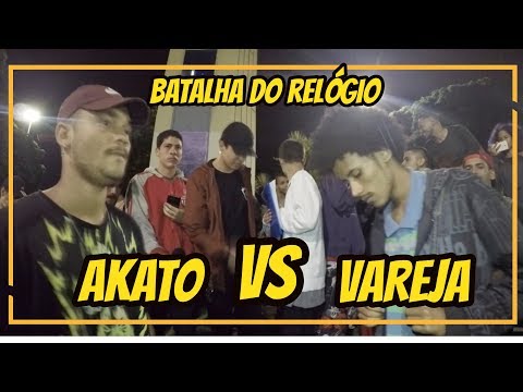 Akato Vs Vareja - 1ª Fase - Batalha do Relógio/Rap df Vlogs - 21/02/2019