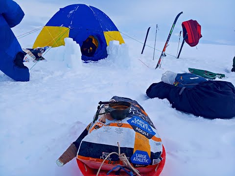Ski tour in Northern Sweden, Sarek National Park -Laponia