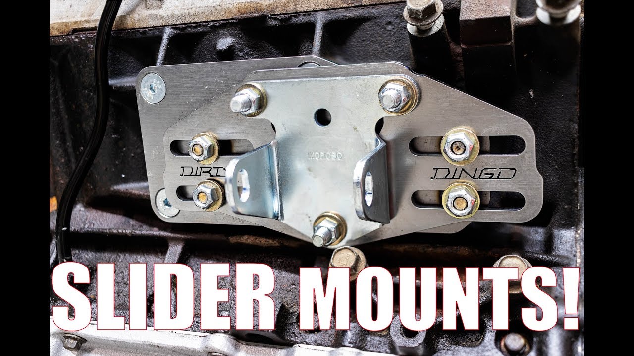 Dirty Dingo slider mounts for LS swaps