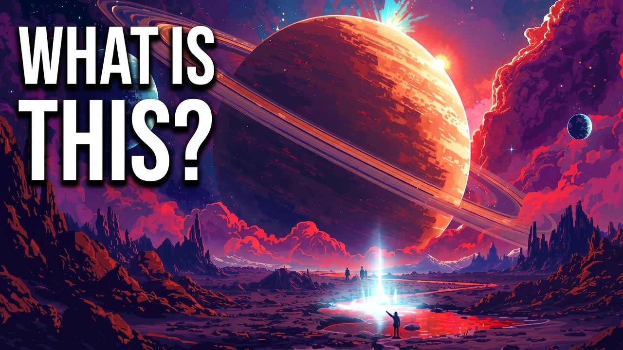 pixelart landscape that feels otherworldly Wallpaper 4K