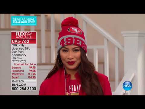 HSN | Football Fan Shop Clearance 12.24.2017 - 02 PM