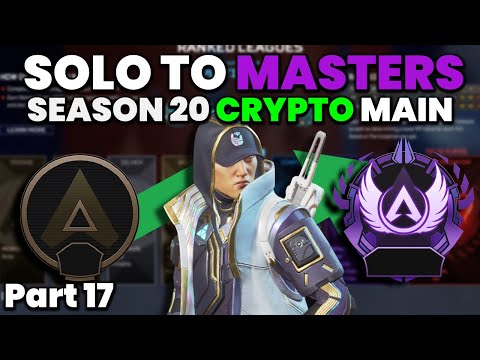 CRYPTO MAIN Solo Queue to Masters in Season 20 Apex Legends - Part 17