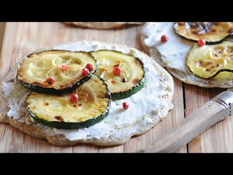 Comment faire une Galette au sarrasin, chèvre et courgette 🤔