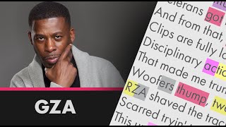 GZA on 4th Chamber - Lyrics, Rhymes Highlighted (347)