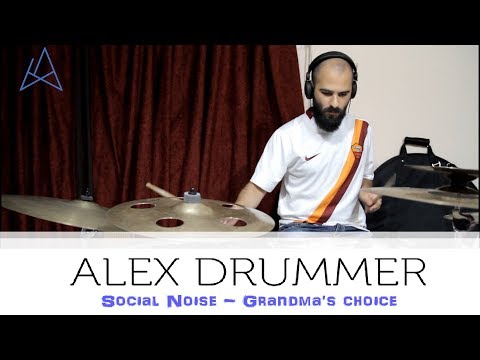 Alex Drummer Social Noise (Grandma's Choise) AWESOME drum cover!!!