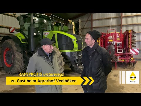 RAPSPROFIS unterwegs- zu Gast beim Agrarhof Veelböken