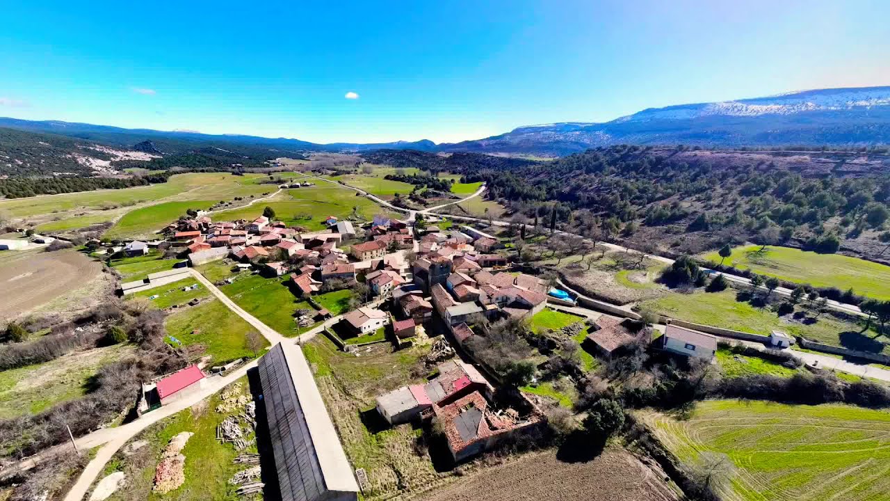 Vistas aéreas de Quintanilla del Coco