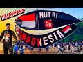 SECONDS WHEN THE LARGEST 13 METER KITE WAS DESTROYED BY THE WINDS ON SERANG BEACH BLITAR