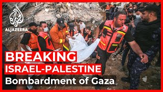 Israel pounds Gaza with air raids, shelling