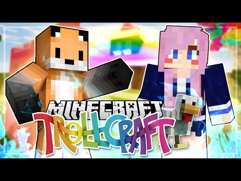 BUILDING LIZZIE A SECRET ROOM! - TrollCraft - EP 53