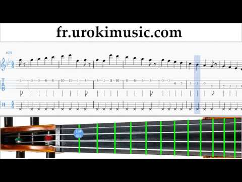 Cours de Violon Mission Impossible - Theme Tuto Partitions Partie#1 um-i829