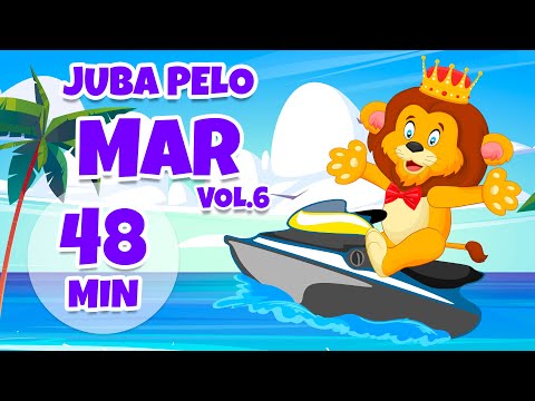 Juba Pelo Mar Vol. 6 - Giramille 48 min | Desenho Animado Musical