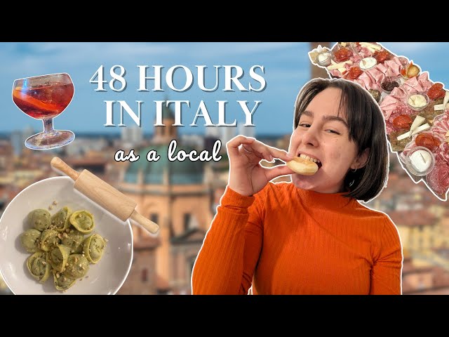 Travel vlog - ITALY DAY TRIPS – Exploring Bologna & Milan like a Local (Italian Food & More)