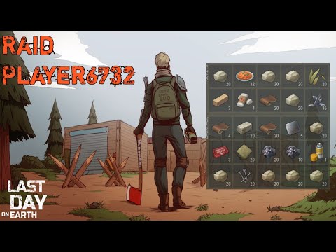 Last Day on Earth - Raid Base Player6732 - Basic Resources