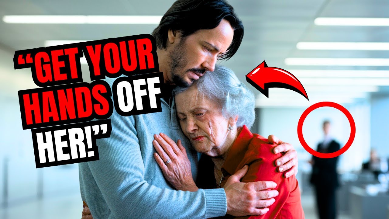 Elderly Woman Humiliated at the Bank - The Staff Freeze When Keanu Reeves Arrives and Takes Over...
