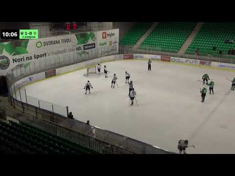 U-16 DP 14.3.2018 HK Olimpija - HK Slavija Junior 1:0, posnetek celotne tekme