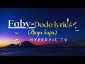 DO DO(huyu hapa)- FABI (Official Lyrics)By HyperVic 🎶