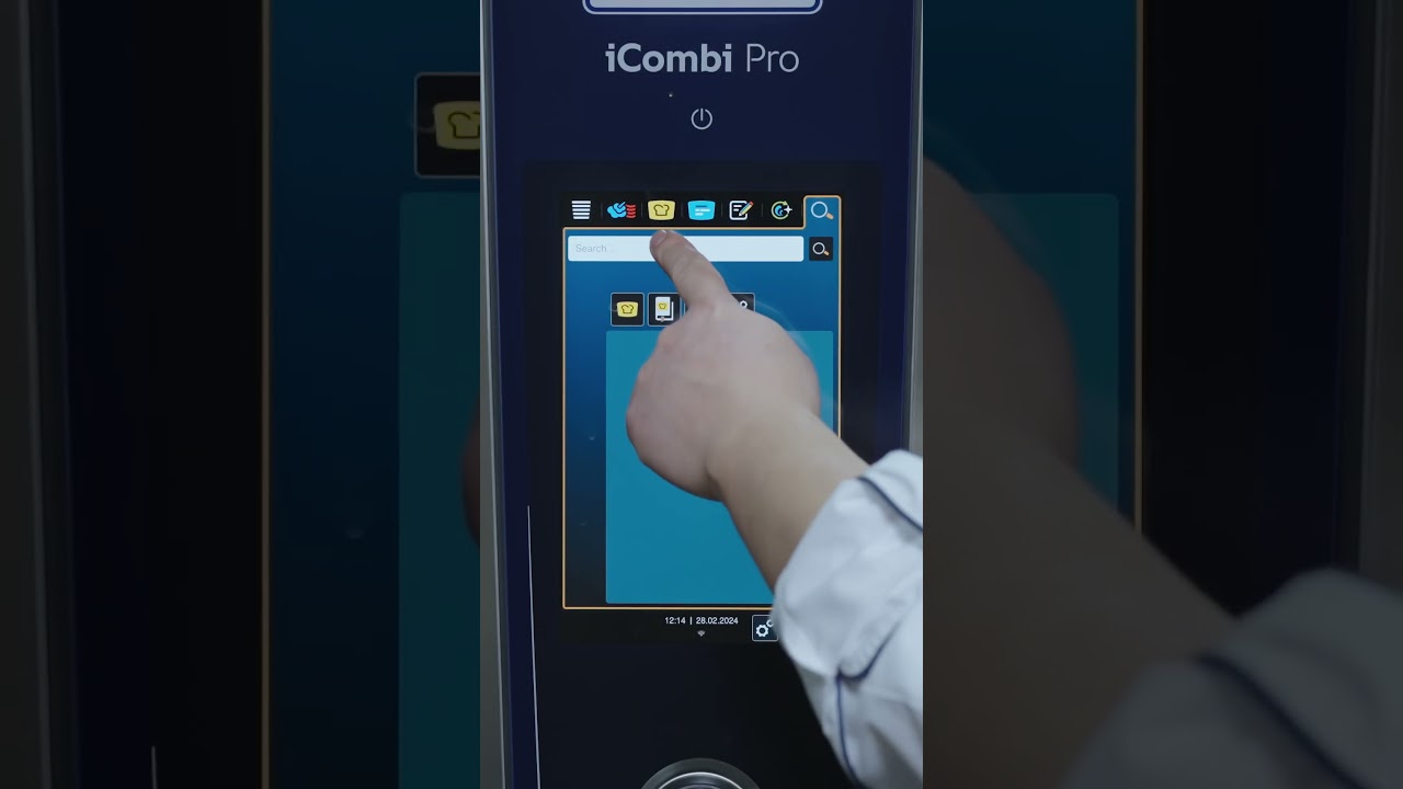 Easily find your way with the new #iCombiPro search assistant. 🔎 | RATIONAL