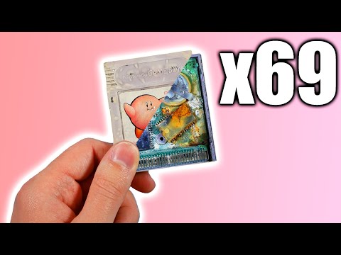 I bought 69 Broken Game Boy Games... Can I Fix Them?